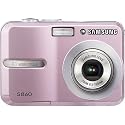 Samsung S860 8.1MP Digital Camera with 3x Optical Zoom (Pink)